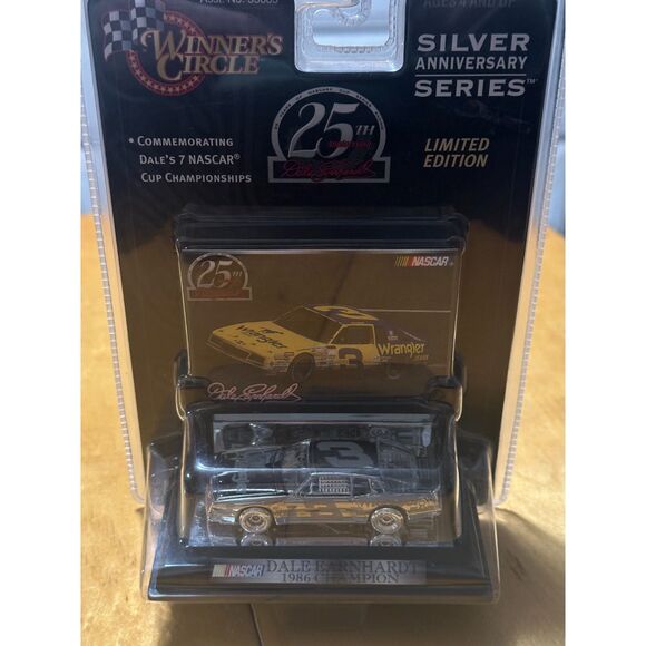 DALE EARNHARDT #3 Winners Circle Silver Anniversary Series 1986 Champion 1:64 - Picture 3 of 4